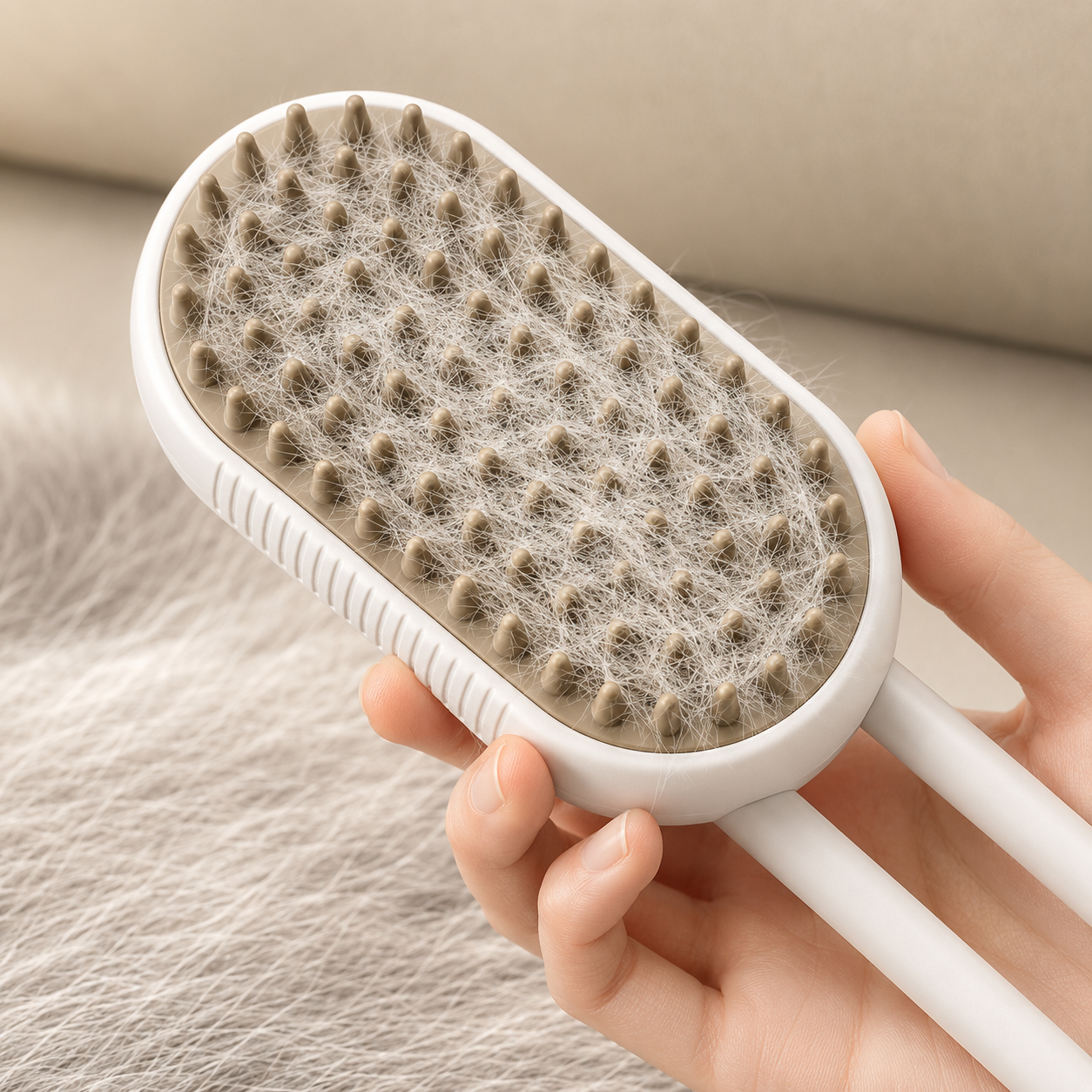 3 in 1 Pet Steam Brush